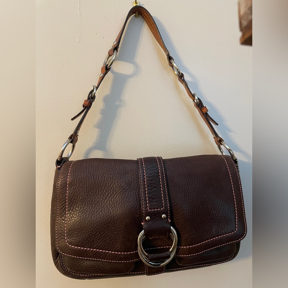 Vintage Coach Chelsea Pebble Shoulder Bag